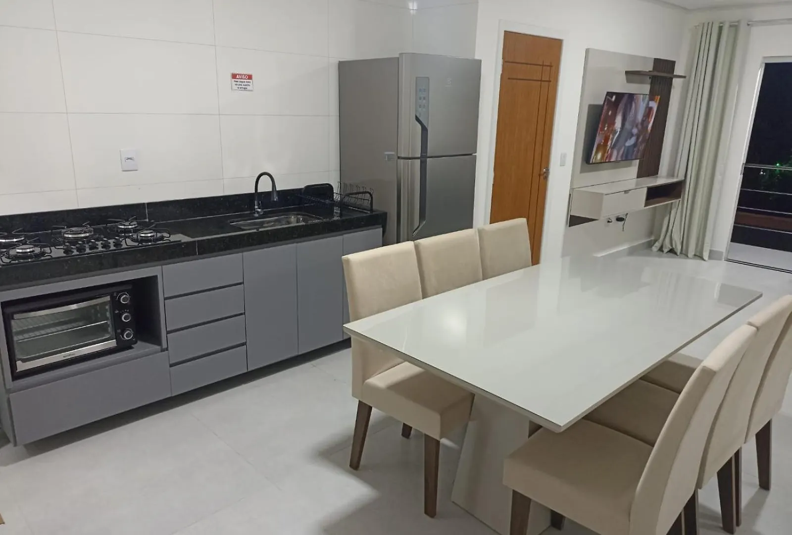 Apartamento Novinho Proximo A Praia Taperapuan 포르투세구로 아파트